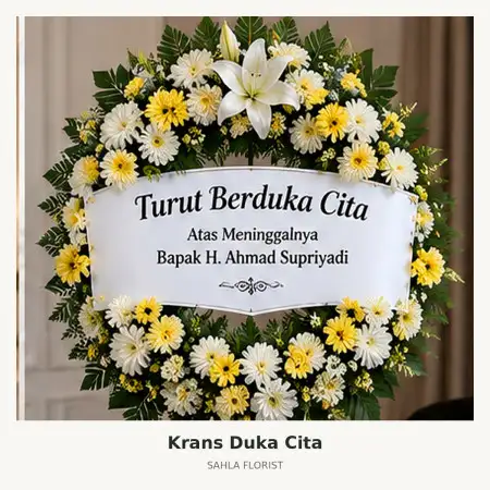 Krans Bunga Duka Krembangan